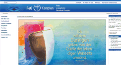 Desktop Screenshot of feg-kempten.de